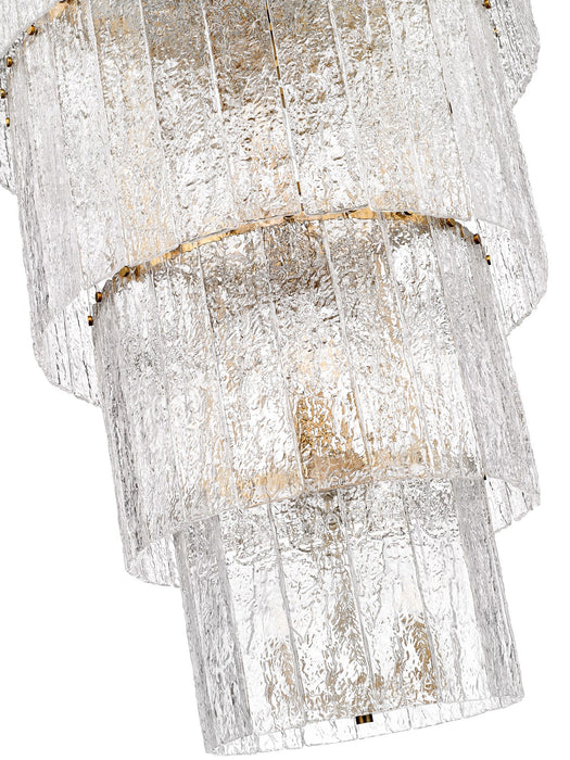 Z-Lite 1943-48MGLD 18 Light Chandelier, Modern Gold
