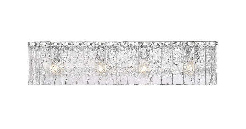 Z-Lite 1943-4V-CH Four Light Vanity, Chrome