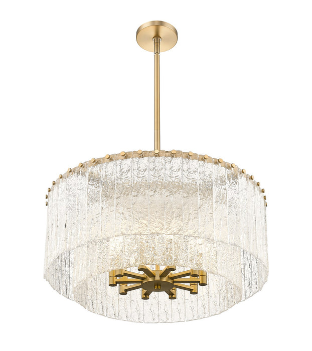 Z-Lite 1943P26-2-MGLD Ten Light Pendant, Modern Gold