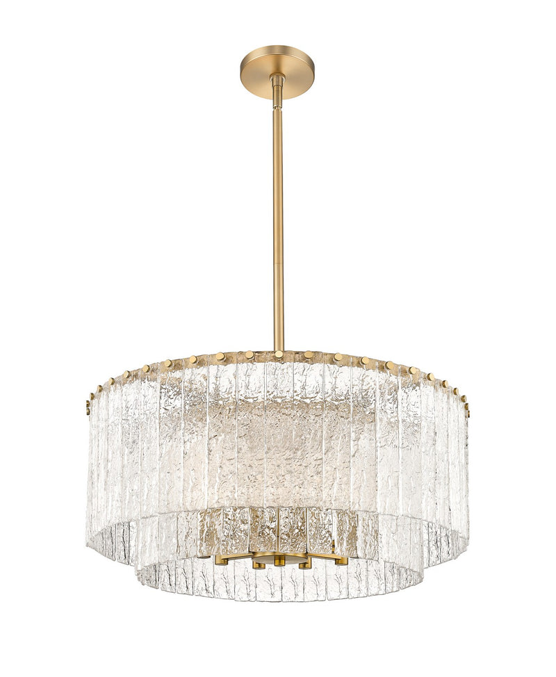 Z-Lite 1943P26-2-MGLD Ten Light Pendant, Modern Gold