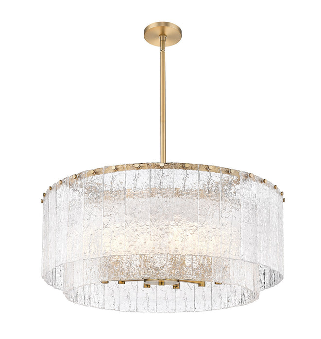 Z-Lite 1943P32-2-MGLD 12 Light Pendant, Modern Gold