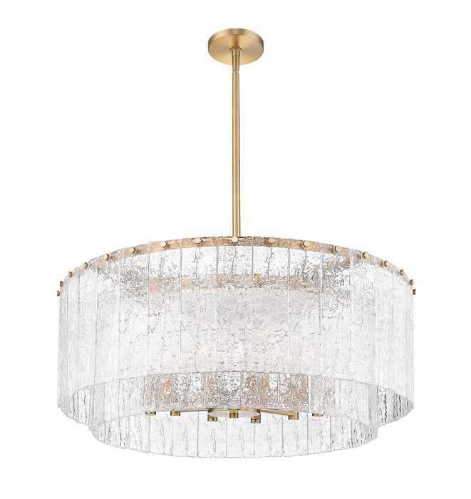 Z-Lite 1943P32-2-MGLD 12 Light Pendant, Modern Gold