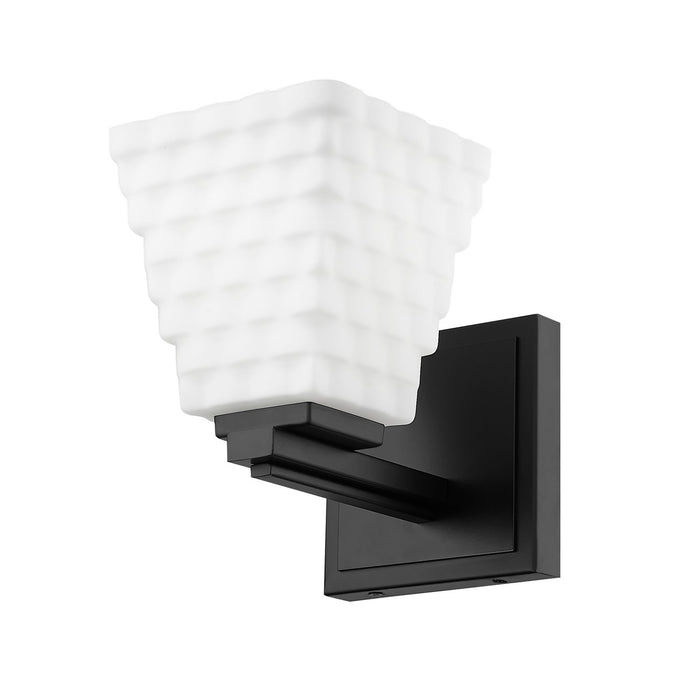 Z-Lite 7514-1S-MB One Light Wall Sconce, Matte Black