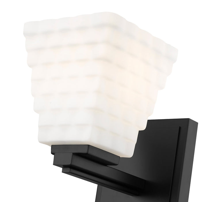 Z-Lite 7514-1S-MB One Light Wall Sconce, Matte Black