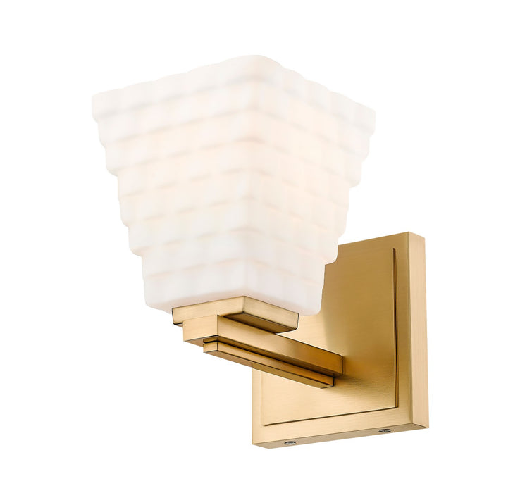 Z-Lite 7514-1S-MGLD One Light Wall Sconce, Modern Gold