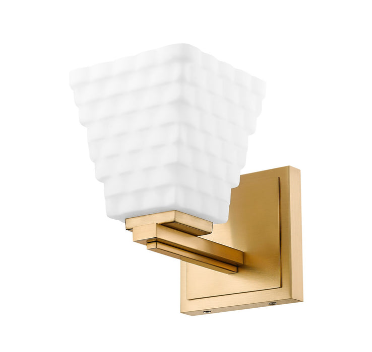 Z-Lite 7514-1S-MGLD One Light Wall Sconce, Modern Gold