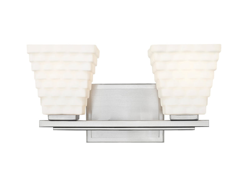 Z-Lite 7514-2V-BN Two Light Vanity, Brushed Nickel