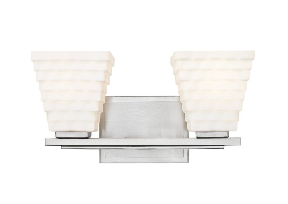 Z-Lite 7514-2V-BN Two Light Vanity, Brushed Nickel