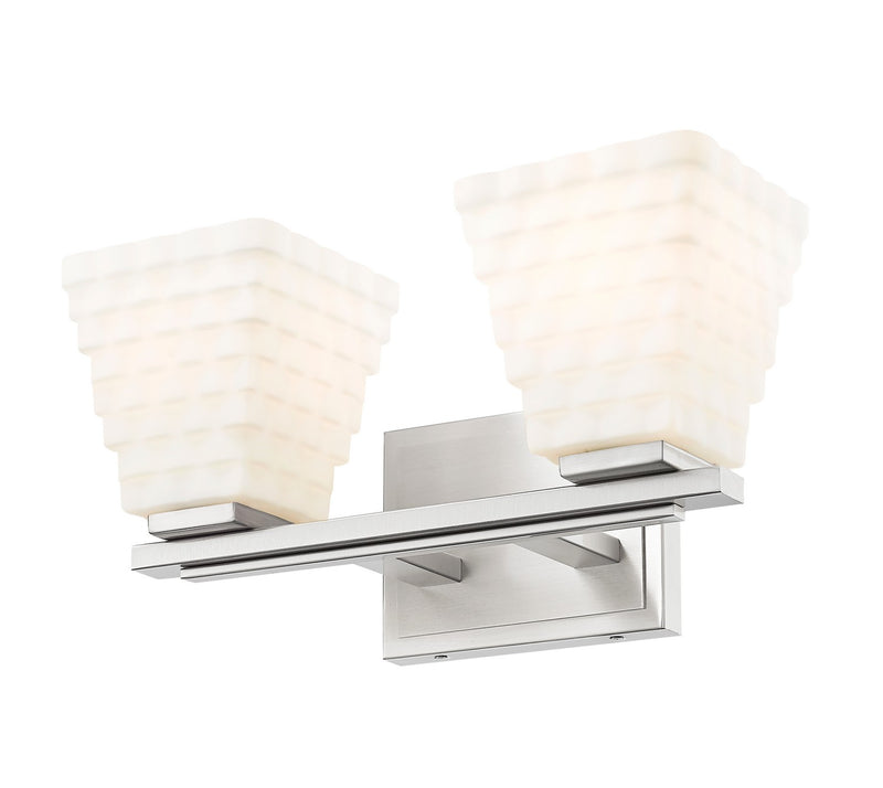 Z-Lite 7514-2V-BN Two Light Vanity, Brushed Nickel