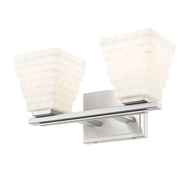 Z-Lite 7514-2V-BN Two Light Vanity, Brushed Nickel