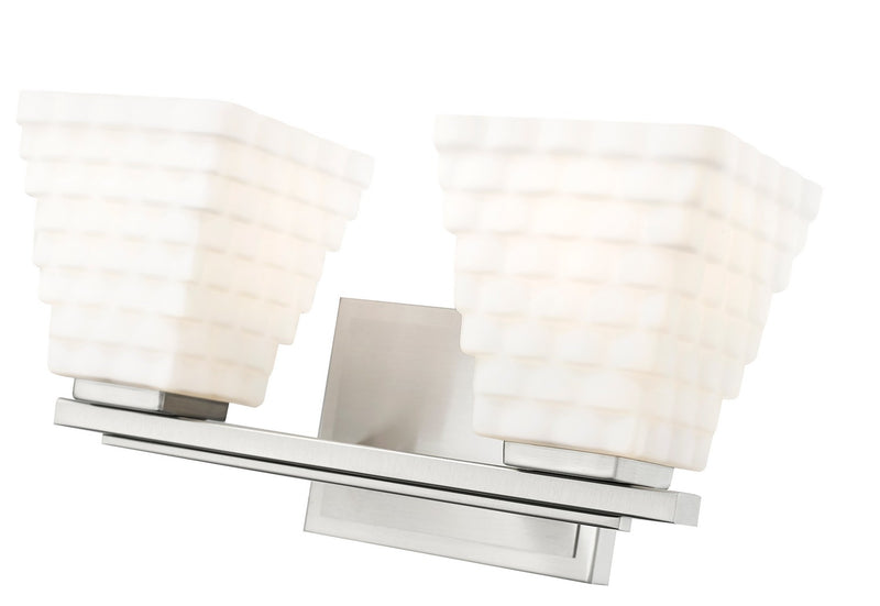 Z-Lite 7514-2V-BN Two Light Vanity, Brushed Nickel
