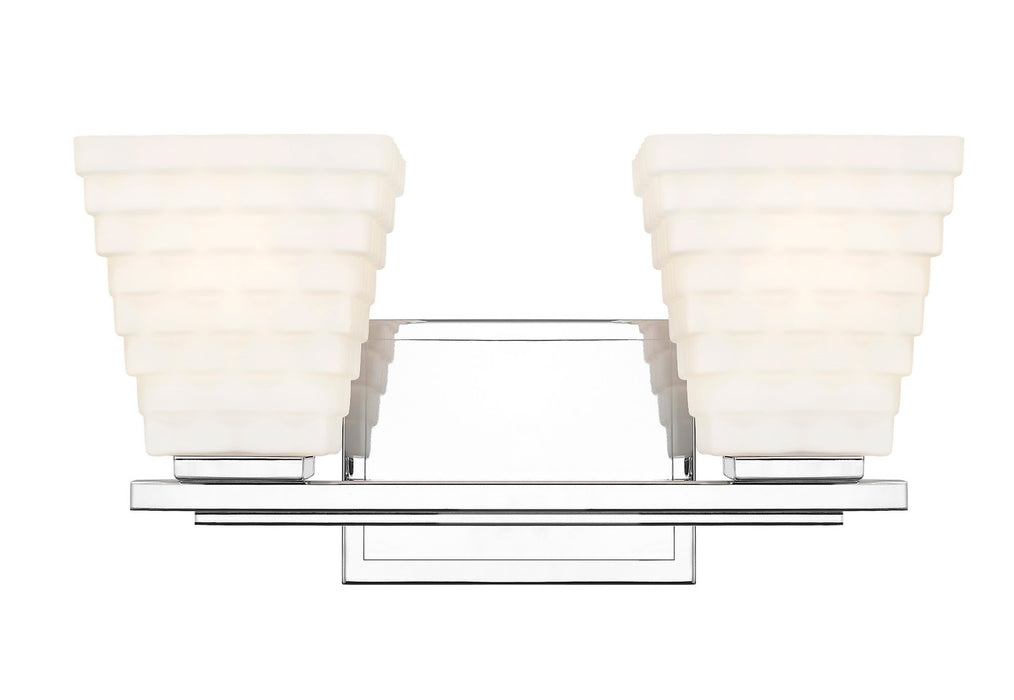 Z-Lite 7514-2V-CH Two Light Vanity, Chrome