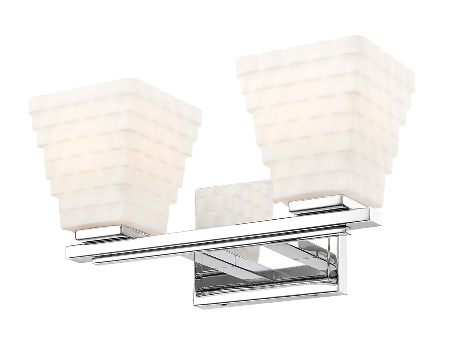 Z-Lite 7514-2V-CH Two Light Vanity, Chrome