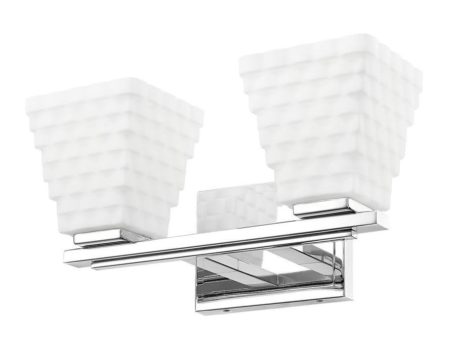 Z-Lite 7514-2V-CH Two Light Vanity, Chrome