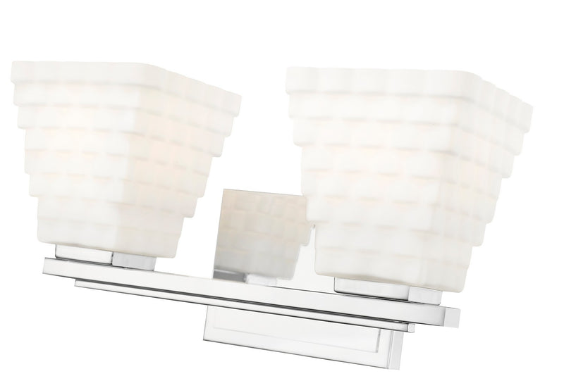 Z-Lite 7514-2V-CH Two Light Vanity, Chrome