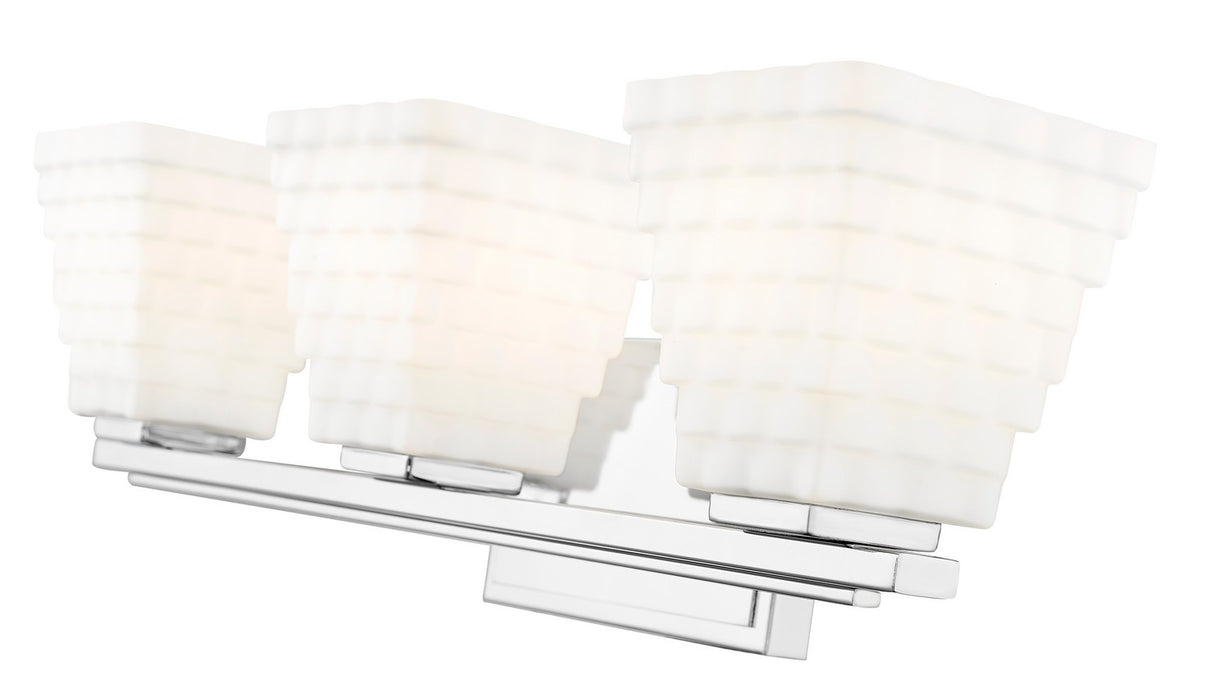 Z-Lite 7514-3V-CH Three Light Vanity, Chrome