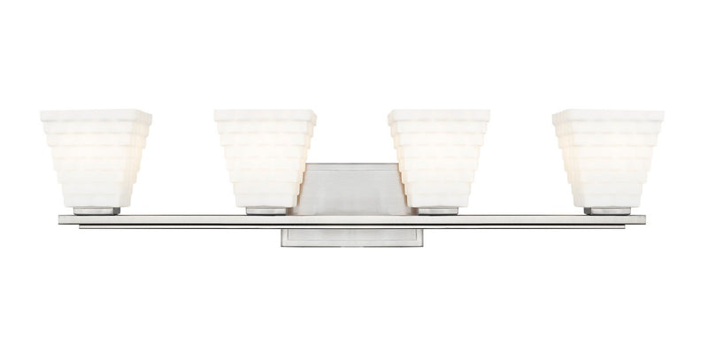 Z-Lite 7514-4V-BN Four Light Vanity, Brushed Nickel
