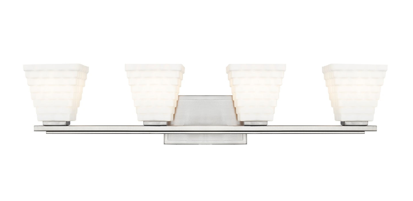 Z-Lite 7514-4V-BN Four Light Vanity, Brushed Nickel