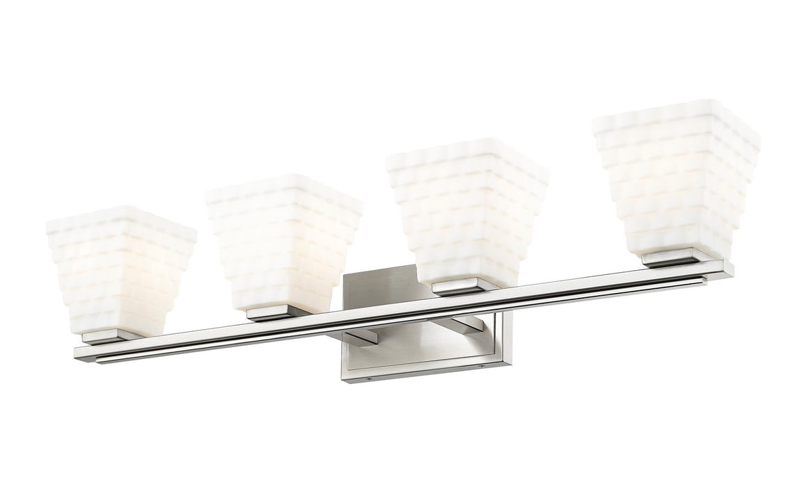 Z-Lite 7514-4V-BN Four Light Vanity, Brushed Nickel