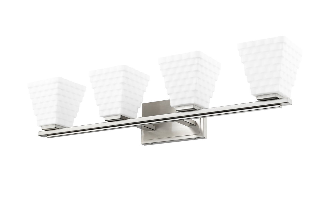 Z-Lite 7514-4V-BN Four Light Vanity, Brushed Nickel