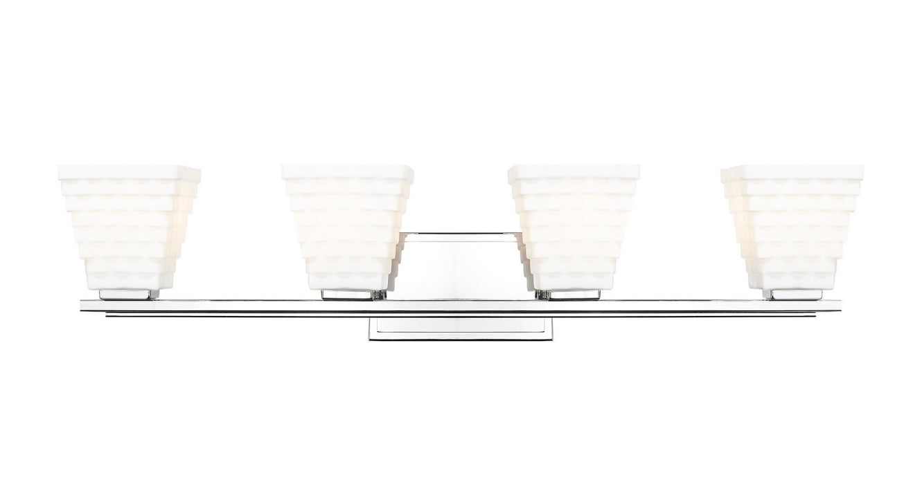 Z-Lite 7514-4V-CH Four Light Vanity, Chrome
