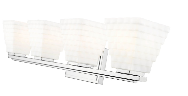 Z-Lite 7514-4V-CH Four Light Vanity, Chrome