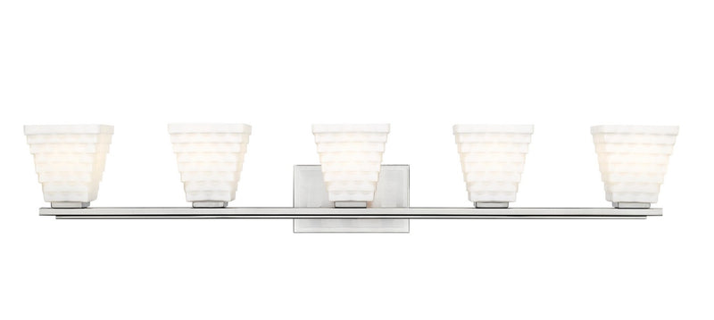 Z-Lite 7514-5V-BN Five Light Vanity, Brushed Nickel