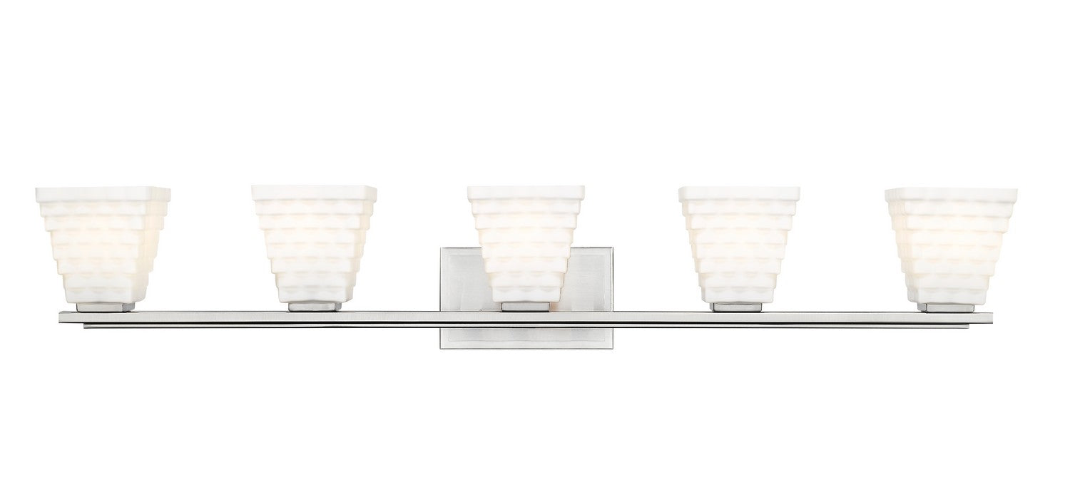Z-Lite 7514-5V-BN Five Light Vanity, Brushed Nickel