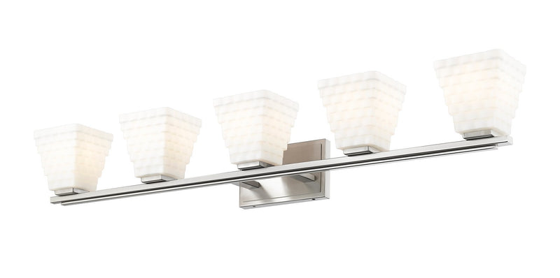 Z-Lite 7514-5V-BN Five Light Vanity, Brushed Nickel