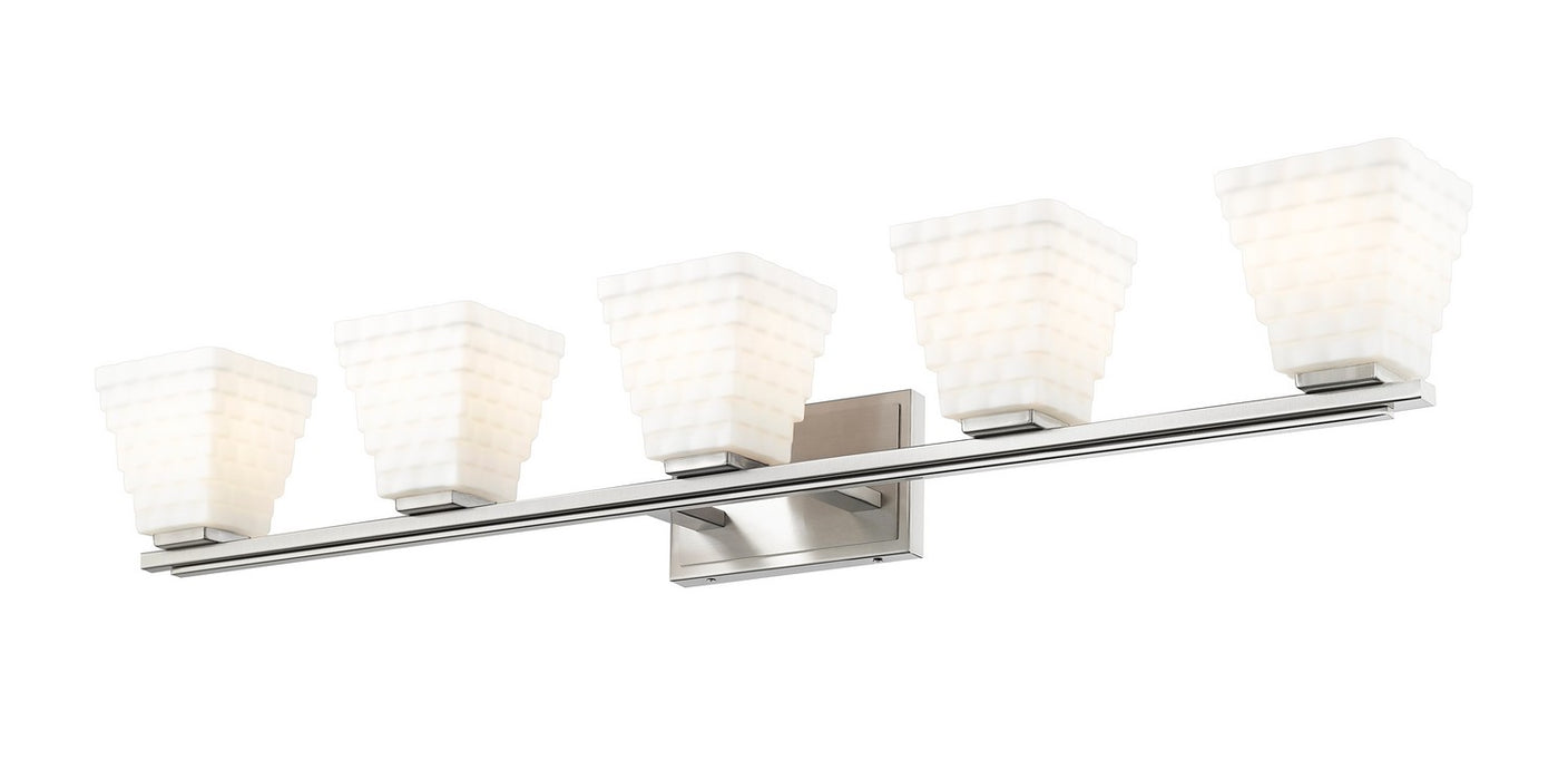Z-Lite 7514-5V-BN Five Light Vanity, Brushed Nickel