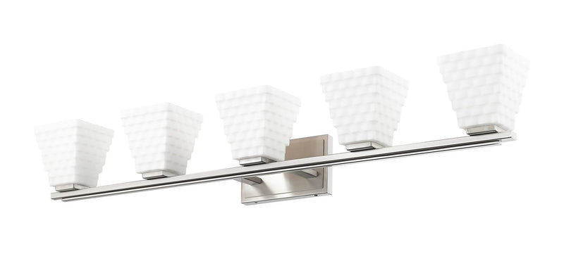 Z-Lite 7514-5V-BN Five Light Vanity, Brushed Nickel