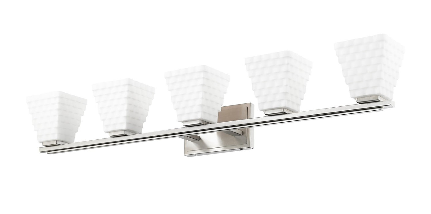 Z-Lite 7514-5V-BN Five Light Vanity, Brushed Nickel