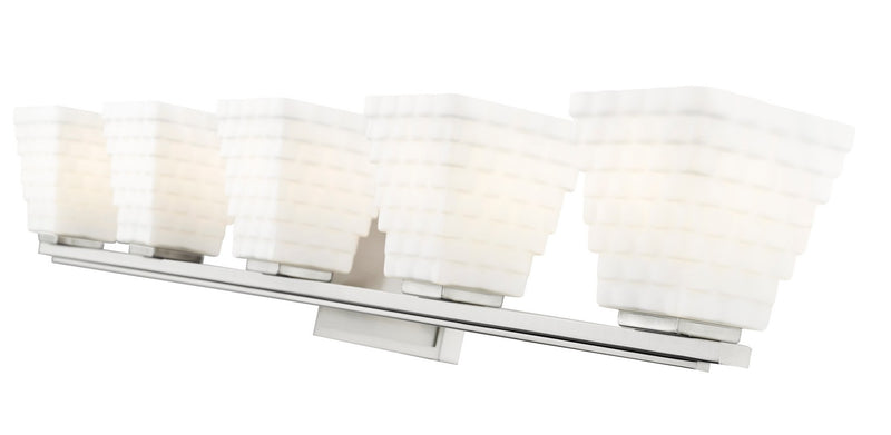 Z-Lite 7514-5V-BN Five Light Vanity, Brushed Nickel