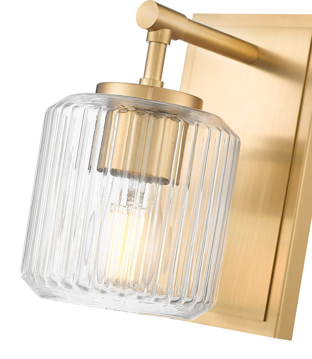 Z-Lite 7515-1S-MGLD One Light Wall Sconce, Modern Gold