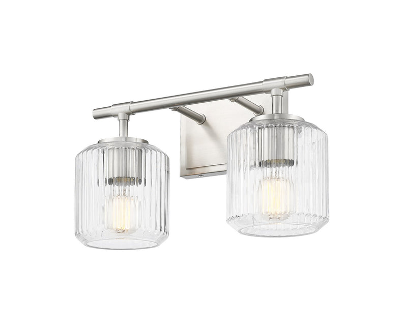 Z-Lite 7515-2V-BN Two Light Vanity, Brushed Nickel