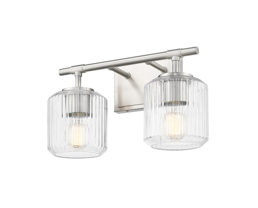Z-Lite 7515-2V-BN Two Light Vanity, Brushed Nickel