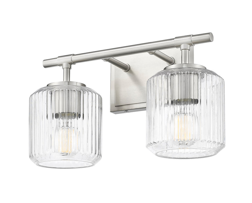 Z-Lite 7515-2V-BN Two Light Vanity, Brushed Nickel