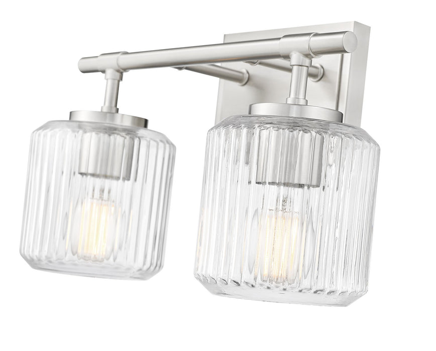 Z-Lite 7515-2V-BN Two Light Vanity, Brushed Nickel