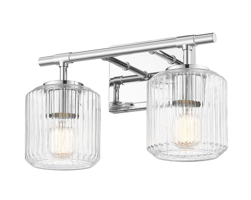 Z-Lite 7515-2V-CH Two Light Vanity, Chrome