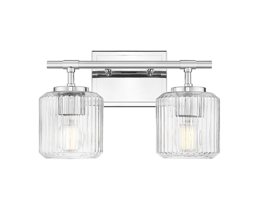 Z-Lite 7515-2V-CH Two Light Vanity, Chrome