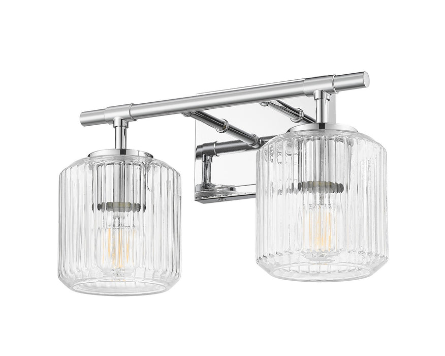 Z-Lite 7515-2V-CH Two Light Vanity, Chrome