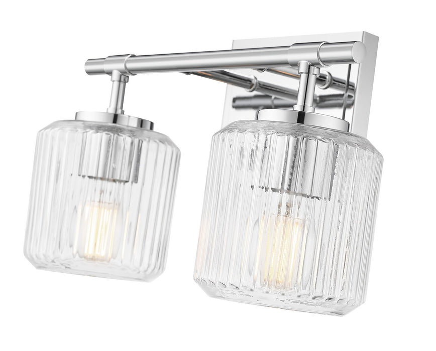 Z-Lite 7515-2V-CH Two Light Vanity, Chrome
