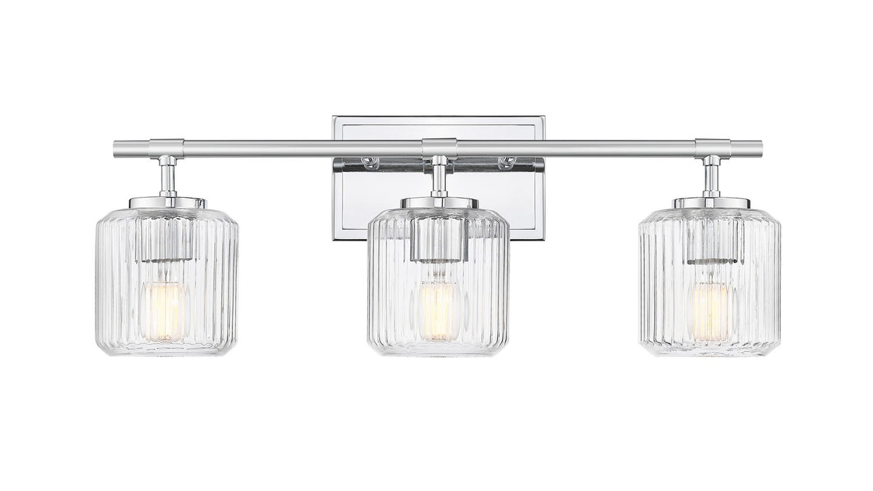 Z-Lite 7515-3V-CH Three Light Vanity, Chrome