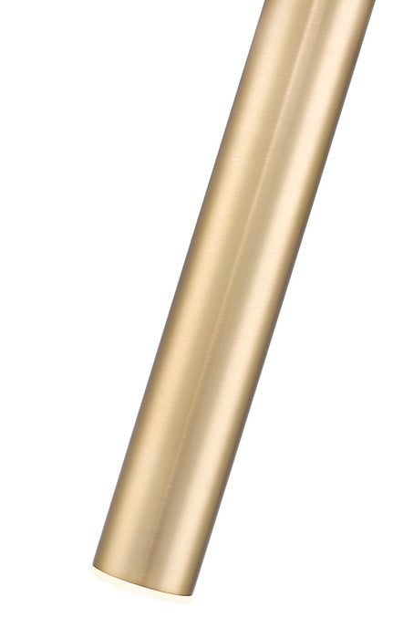 Z-Lite 919MP12-MGLD-LED LED Pendant, Modern Gold