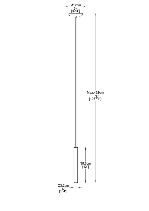 Z-Lite 919MP12-MGLD-LED LED Pendant, Modern Gold