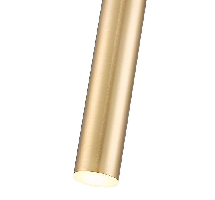Z-Lite 919MP24-MGLD-LED LED Pendant, Modern Gold