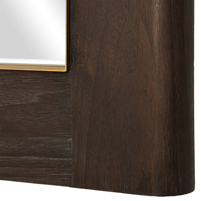 Uttermost 08218 Mirror, Antique Brass