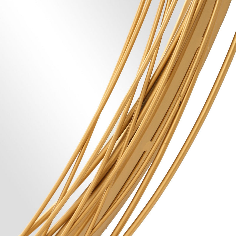 Uttermost 08226 Mirror, Brushed Gold