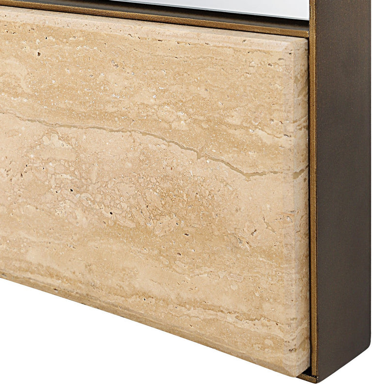 Uttermost 08229 Mirror, Golden Bronze