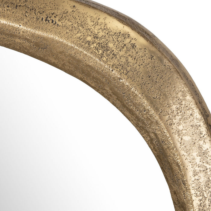 Uttermost 08238 Mirror, Antique Brass